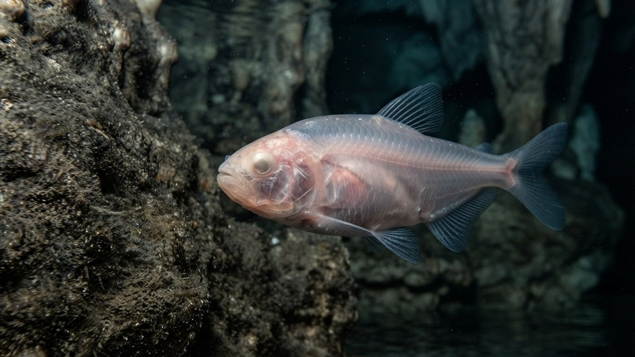 animais cavernícolas