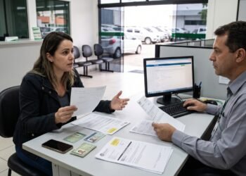 Mulher recebe notificação de cobrança por danos em um carro alugado que nunca dirigiu e descobre que seus documentos foram utilizados para celebrar o contrato; a locadora exige R$ 11 mil enquanto ela tenta demonstrar a fraude