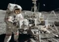 Apollo 12 encontra a Surveyor 3 na Lua e traz peças da sonda de volta à Terra; cientistas estudaram o que a exposição ao espaço lunar causou