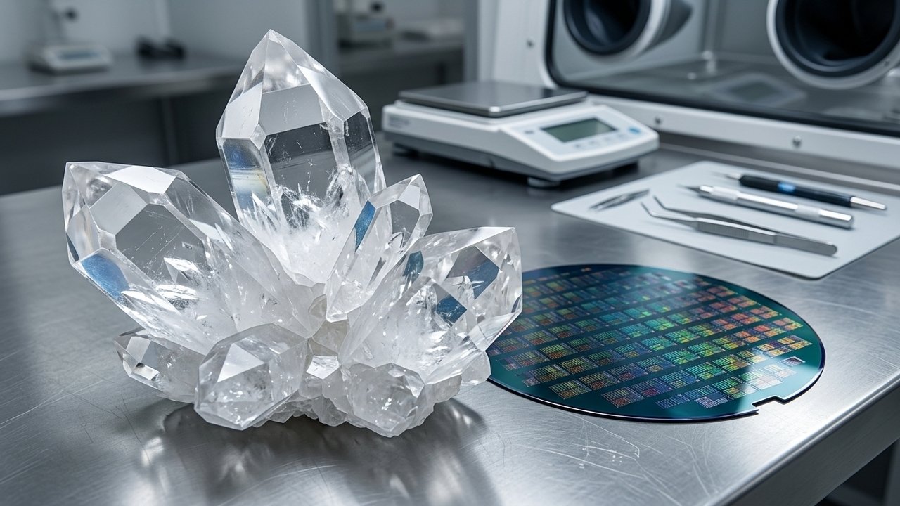 quartzo ultrapuro