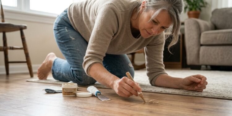 Como reparar arranhões em piso laminado sem precisar substituí-lo