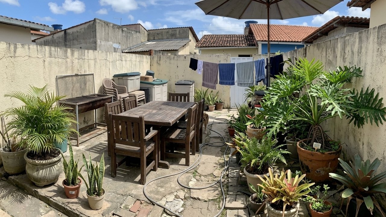 decoração externa