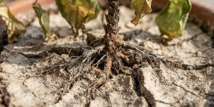 A falta de água provoca mudanças nas plantas antes mesmo de elas secarem