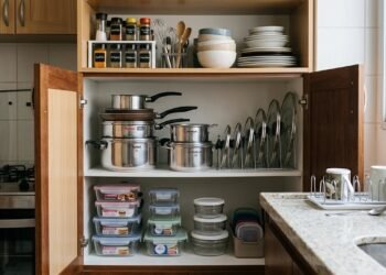 Eu achava que não tinha espaço suficiente na cozinha, até perceber o erro na organização dos armários
