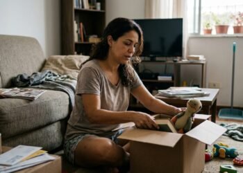 O que fazer primeiro para organizar a sala de estar: rotina semanal transforma o ambiente em um mês