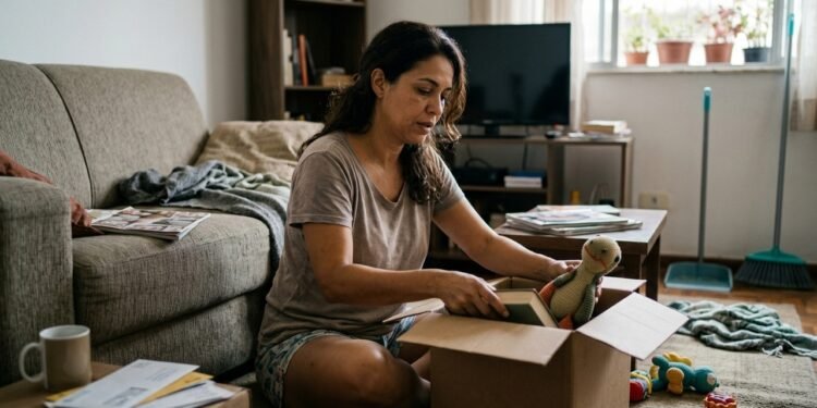 O que fazer primeiro para organizar a sala de estar: rotina semanal transforma o ambiente em um mês