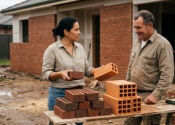 Especialistas em arquitetura revelam por que combinar dois tipos de tijolos pode fazer sentido na construção e otimizar novos projetos