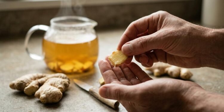 Mastigar uma lasca de gengibre ou tomar a infusão antes da viagem: o método natural que bloqueia os estímulos cerebrais do vômito e da náusea