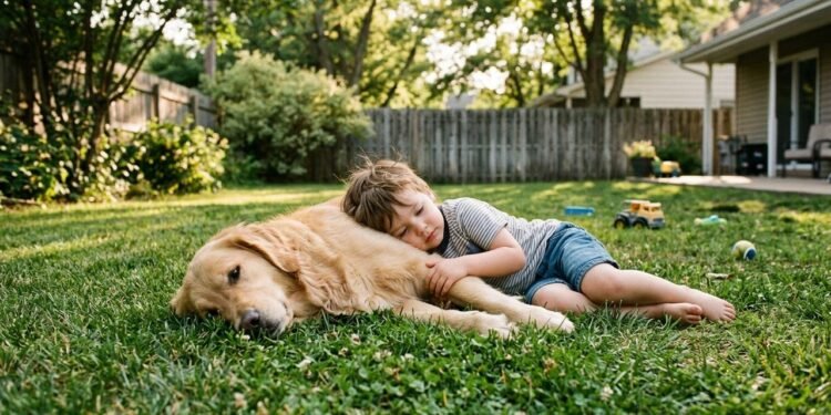 Um cão adequado para a rotina familiar precisa apresentar características compatíveis com a idade das crianças e o estilo de vida dos moradores. // Imagem ilustrativa gerada por IA para representar a situação descrita no texto; pessoas, locais e elementos visuais não correspondem necessariamente aos reais