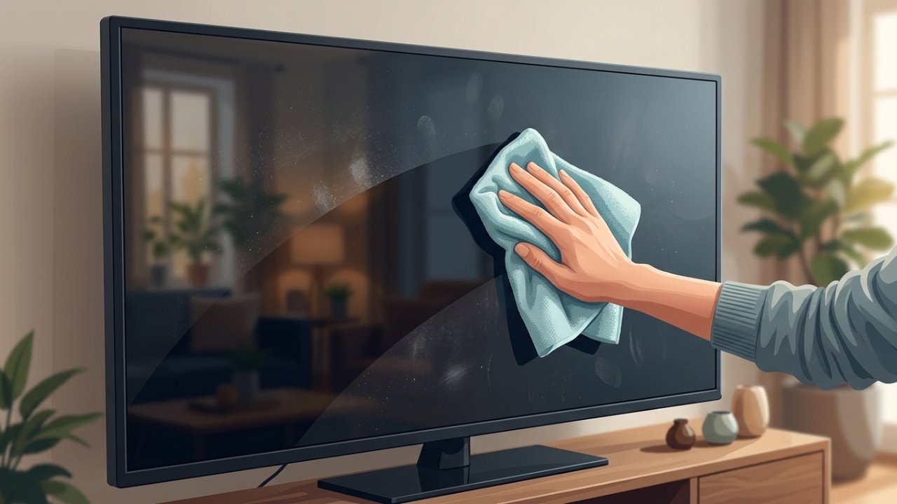 Como limpar a tela da TV sem danificar o revestimento