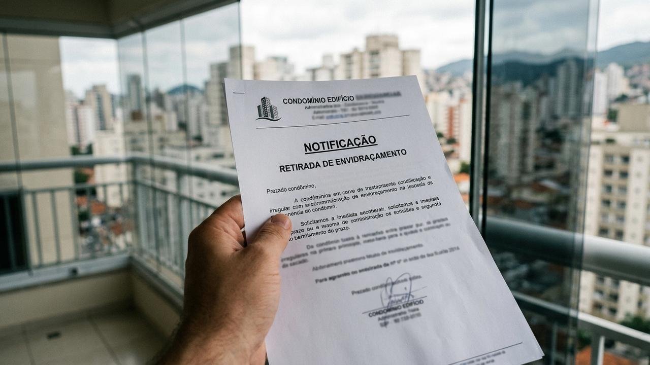 fechamento de varanda com vidro