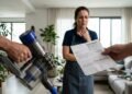 Diarista utiliza aspirador da residência durante a limpeza, equipamento de R$ 4 mil quebra e família exige que ela compre outro