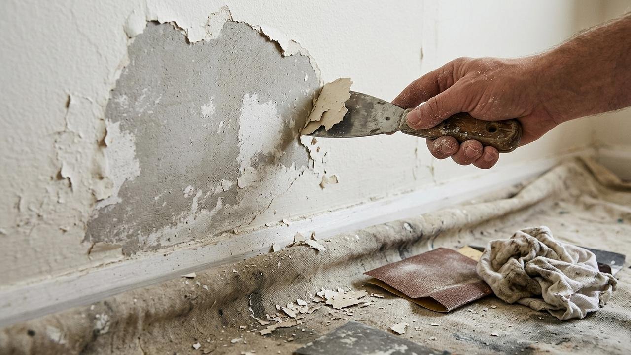 Parede descascando nunca mais: veja como recuperar a pintura com espátula, massa corrida e tinta sem fazer uma reforma completa
