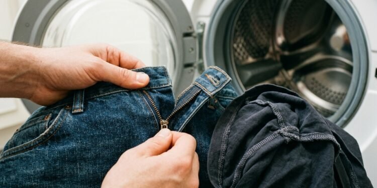 Como zíperes e roupas do avesso reduzem desgaste na lavagem