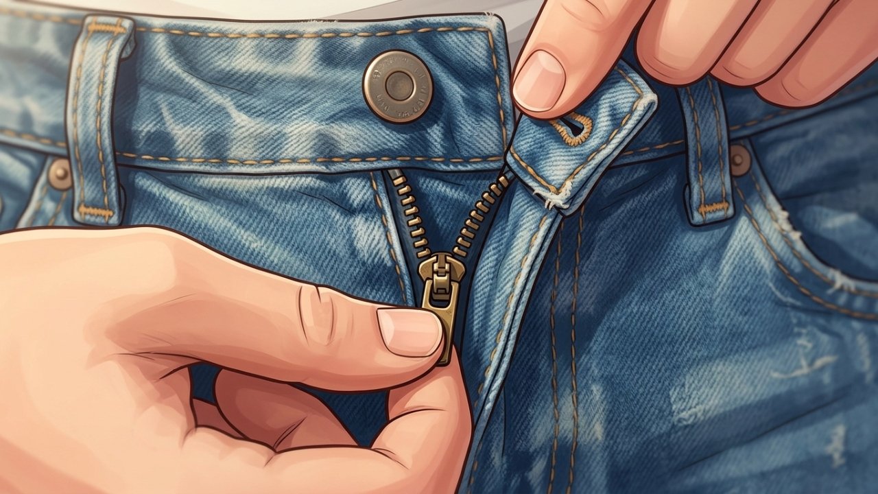 Como zíperes e roupas do avesso reduzem desgaste na lavagem