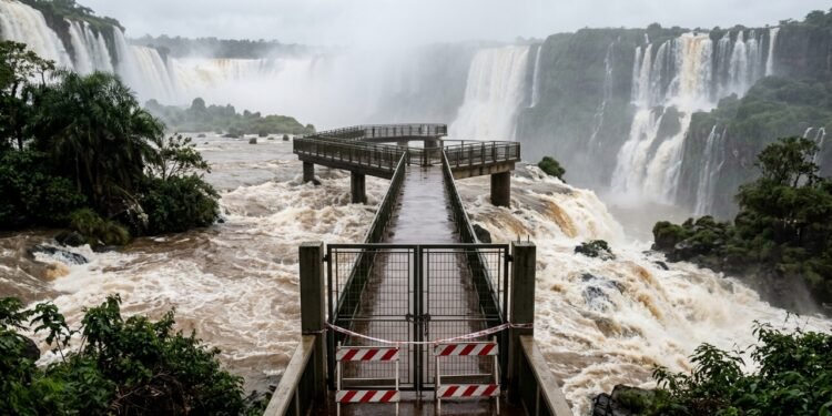 Cataratas do Iguaçu retomam visitação após período de alerta