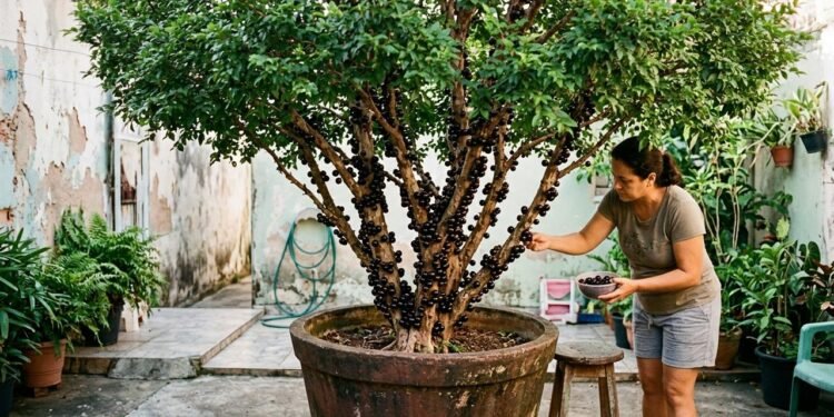 O recipiente precisa oferecer espaço suficiente para as raízes e apresentar furos de drenagem, evitando o acúmulo de água.