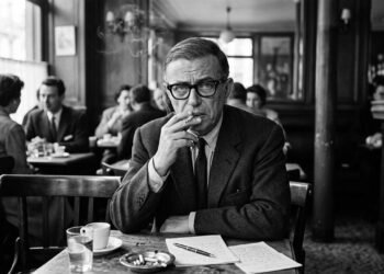 A citação do dia de Jean-Paul Sartre sobre a responsabilidade moral: "Nós somos as nossas escolhas."