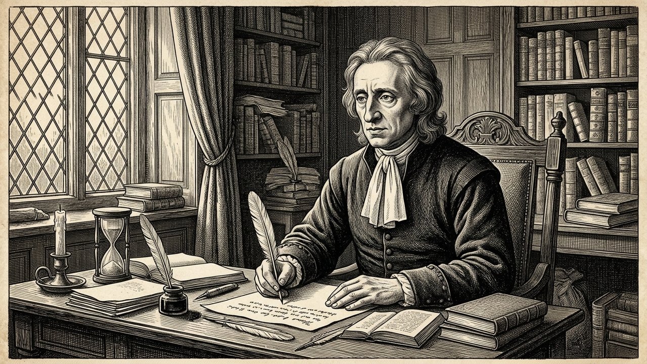 Citação do dia de John Locke: "Onde não há lei, não há liberdade."