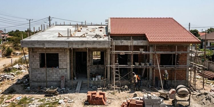 Laje de concreto ou telhado de telha cerâmica: o teste da física que mostra qual cobertura deixa a casa mais fresca no calor intenso