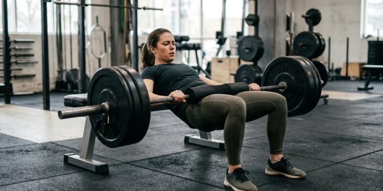 Quem deseja aumentar os glúteos pode incluir o exercício de elevação pélvica na musculação, mas a quantidade de peso não é o único fator que determina os resultados
