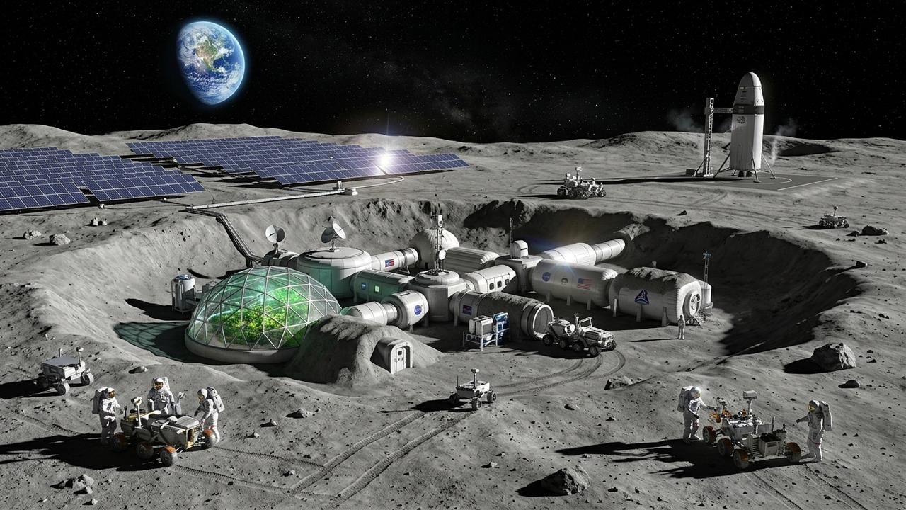 exploração lunar