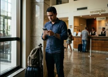 Hóspede chega antes do horário do check-in e hotel cobra quase meia diária para guardar malas e liberar quarto duas horas antes