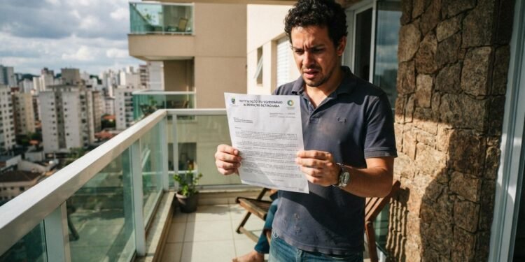 Quando uma intervenção contraria a convenção ou as obrigações previstas em lei, o síndico possui atribuições para agir.  // Imagem ilustrativa gerada por IA para representar a situação descrita no texto; pessoas, locais e elementos visuais não correspondem necessariamente aos reais
