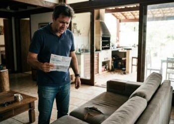 Família empresta imóvel para amigos comemorar aniversário de casamento e recebe casa com sofá rasgado, churrasqueira quebrada e conta de energia três vezes maior que a média