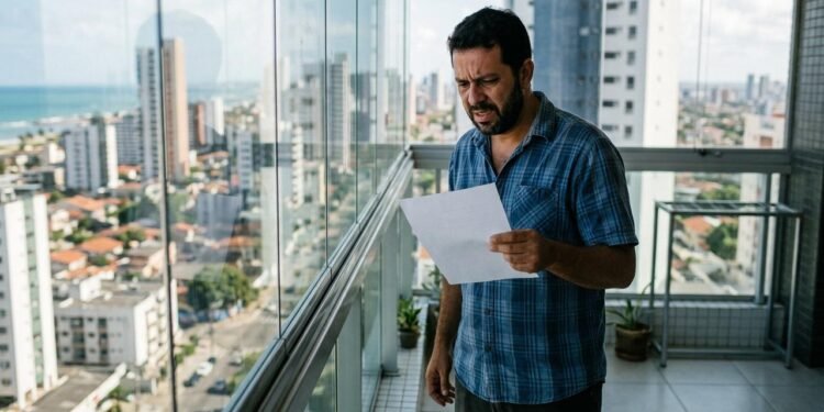 Na situação apresentada, Eduardo contratou uma empresa para instalar painéis de vidro retráteis em toda a varanda. // Imagem ilustrativa gerada por IA para representar a situação descrita no texto; pessoas, locais e elementos visuais não correspondem necessariamente aos reais