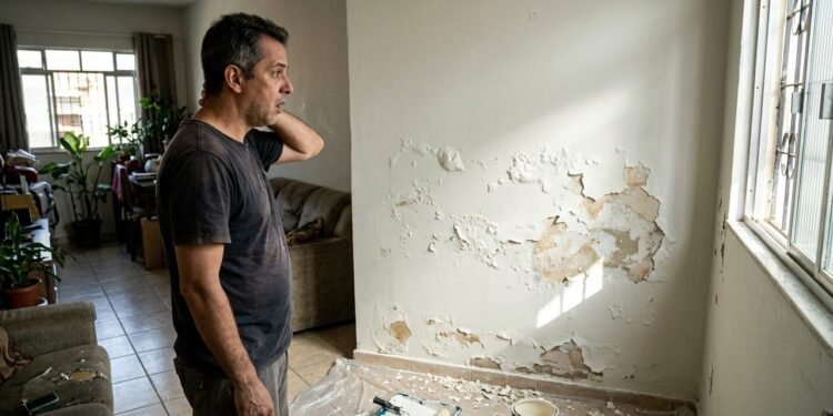 Ricardo Almeida morava com a esposa e dois filhos em uma casa que precisava de pintura. / Imagem ilustrativa