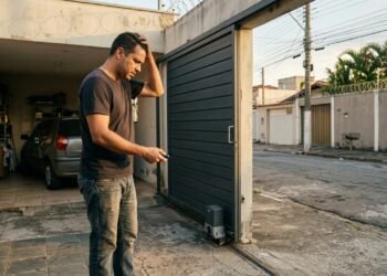 Morador compra portão eletrônico de R$ 9 mil e equipamento apresenta defeito repetidamente durante primeiros seis meses