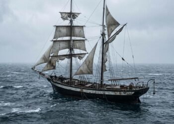 Em 4 de dezembro de 1872, encontraram um navio navegável à deriva e descobriram que toda a tripulação havia sumido