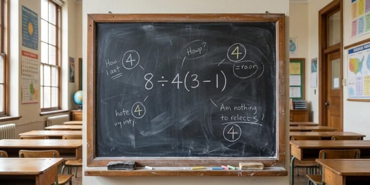 ordem das operações matemáticas