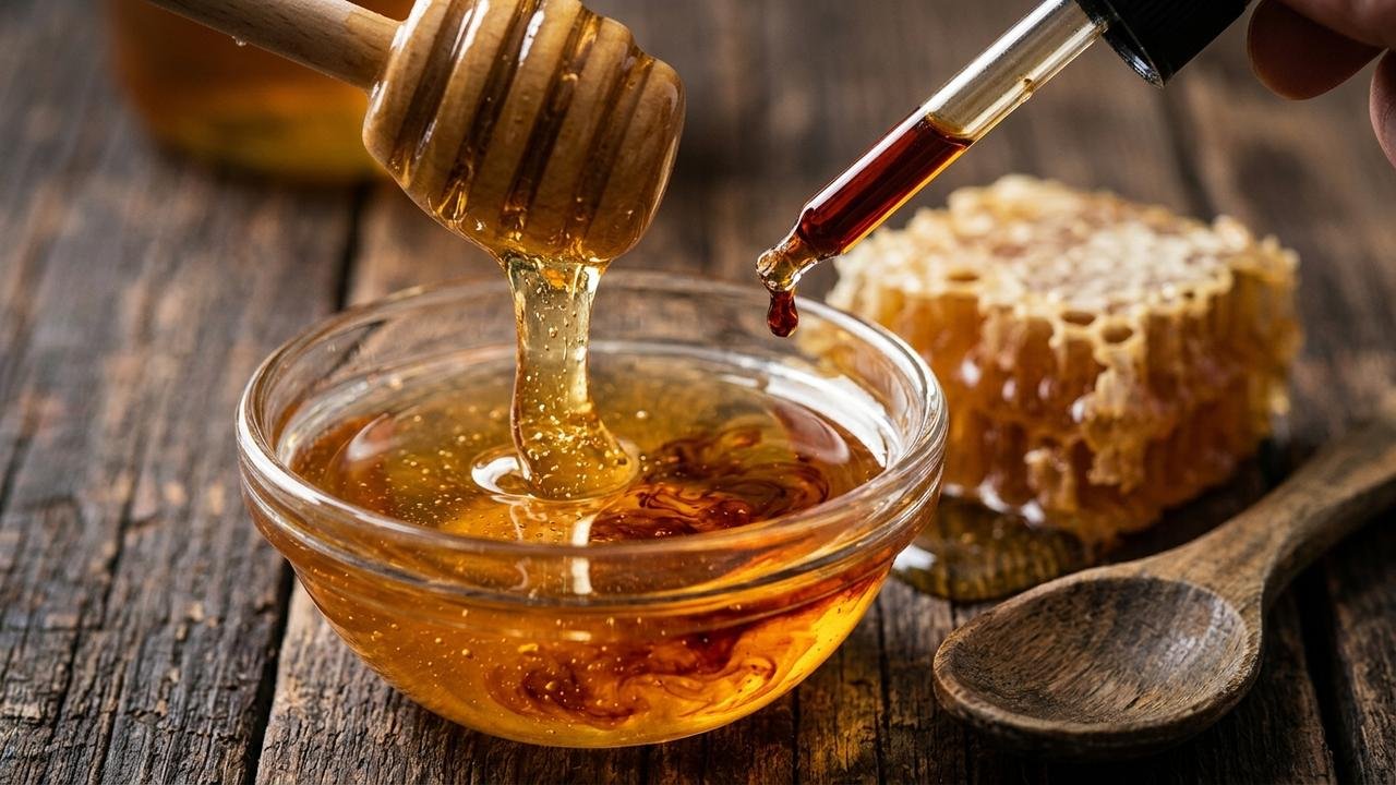 Misturar mel puro com extrato de própolis: a receita caseira comprovada pela ciência para acalmar a garganta inflamada e aliviar a rouquidão