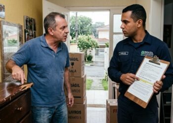 Família contrata empresa de mudança por R$ 9 mil e vários móveis chegam quebrados após transporte; prestadora aponta cláusula limitando indenização