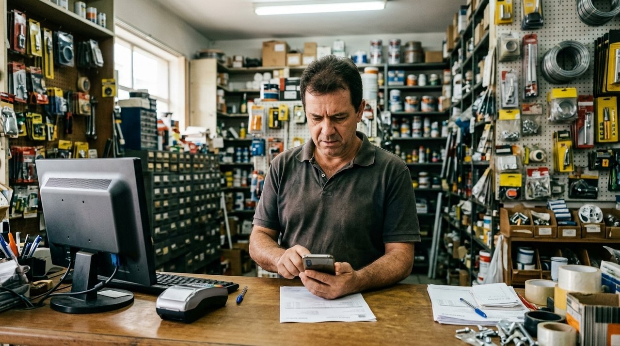 Comerciante vende mercadoria, recebe pagamento por Pix e, dias depois, descobre que sua conta foi associada a suspeita de fraude; bancos começam a rejeitar transferências e ele tenta provar que venda foi legítima