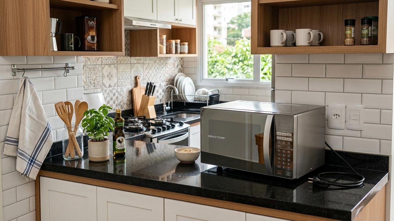forno micro-ondas consome energia desligado
