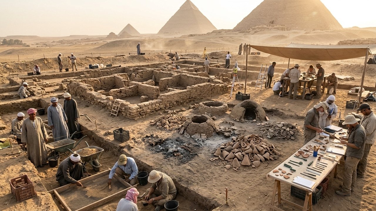 A verdade sobre a construção das pirâmides do Egito: as descobertas arqueológicas que desmentem Hollywood e revelam quem eram os operários