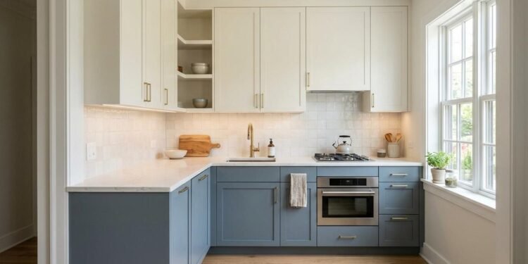 As cozinhas contemporâneas estão valorizando tonalidades que equilibram personalidade e conforto visual.