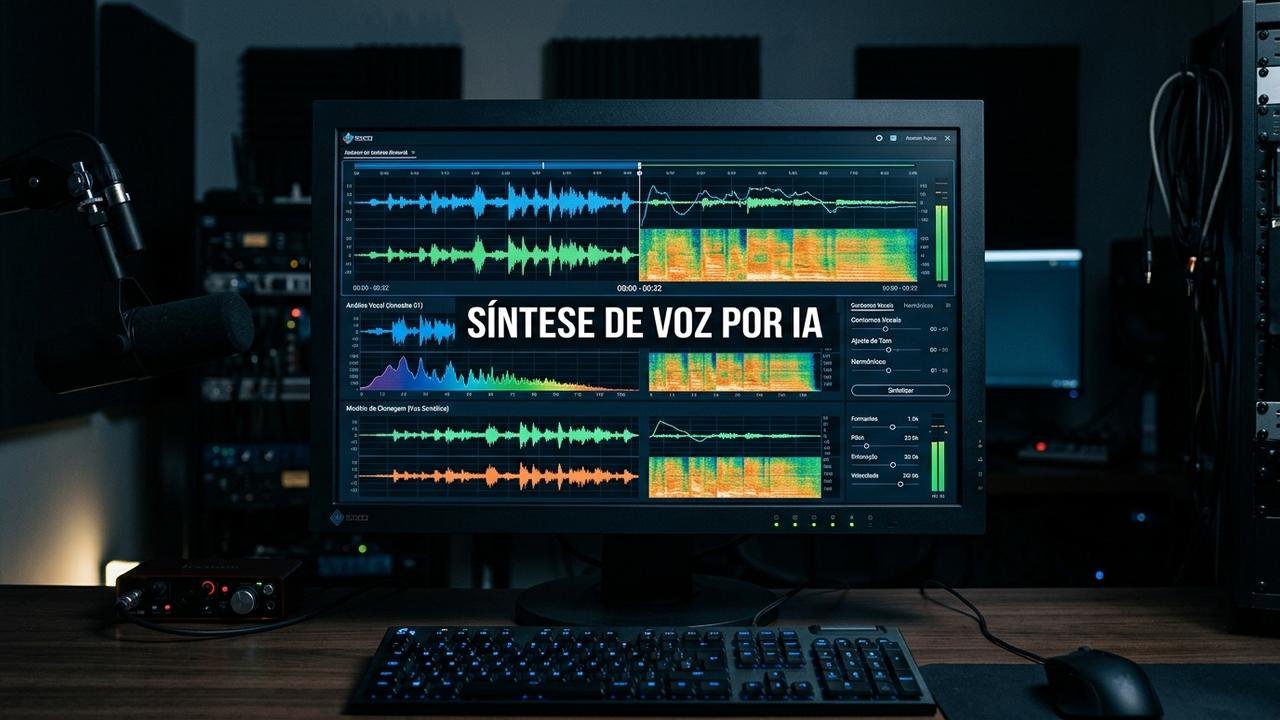 voz clonada por inteligência artificial