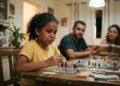 O jogo escolhido para reunir a família termina em choro porque ninguém considerou duração, dificuldade e forma como cada criança reage ao perder