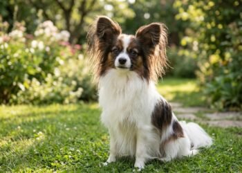 Com até 28 centímetros de altura, este cachorro chama atenção pelas orelhas enormes e pelo comportamento ativo