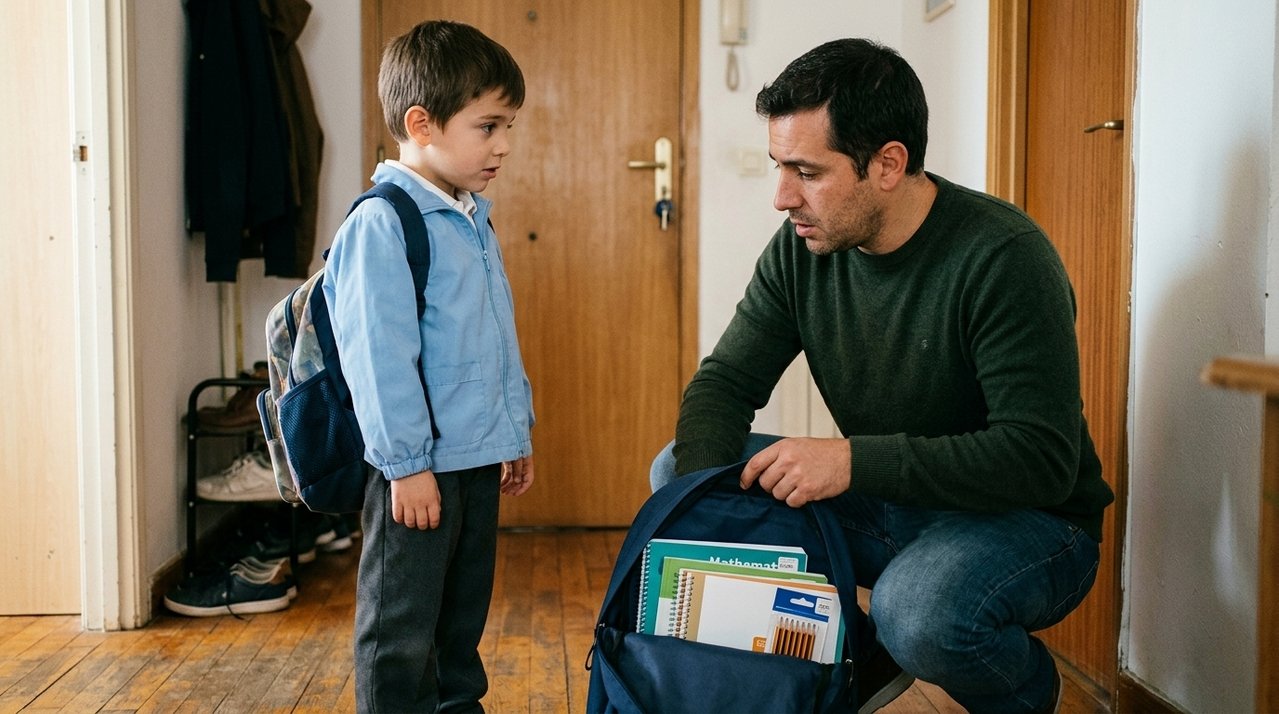 Pais separados combinam que filho ficará uma semana em cada casa, mas conflito começa quando um deles muda criança de escola sem consultar o outro
