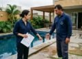 Família contrata instalador de piscina, paga 80% do valor e obra apresenta vazamento poucos meses depois; prestador afirma que problema foi causado pelo terreno