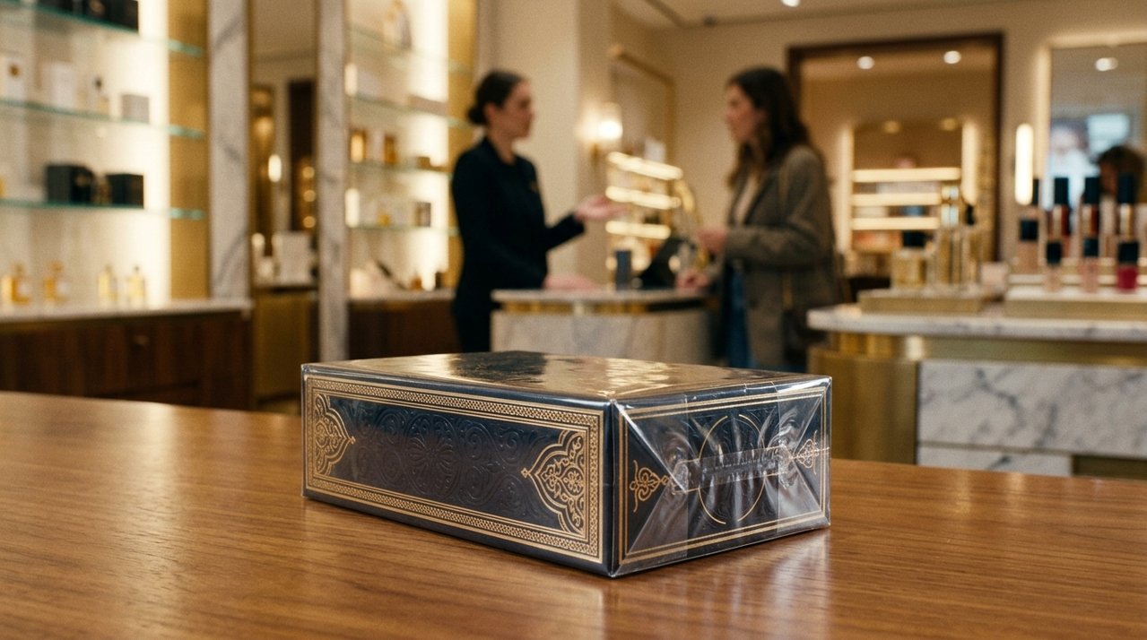 Mulher compra perfume de R$ 520 presencialmente, muda de ideia no dia seguinte sem abrir a embalagem e descobre que arrependimento não funciona da mesma forma que em compra online