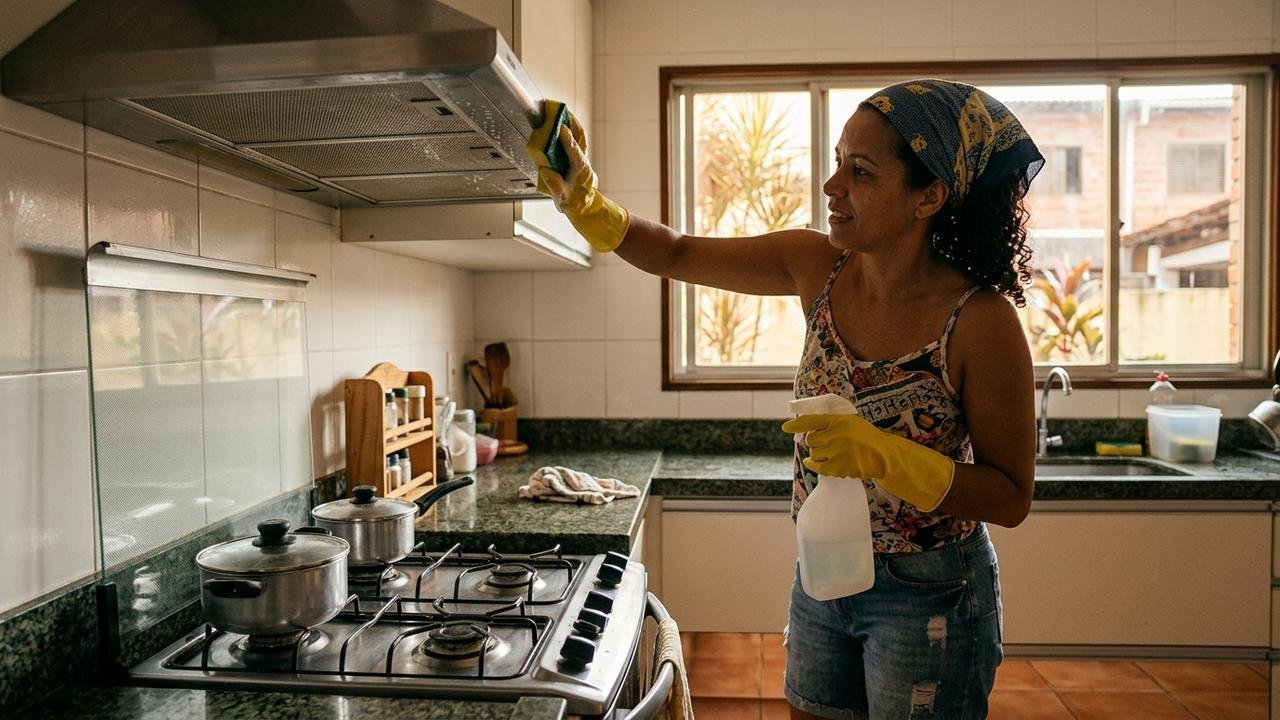 O jeito certo de limpar o exaustor de casa e remover poeira e gordura sem colocar o motor em risco