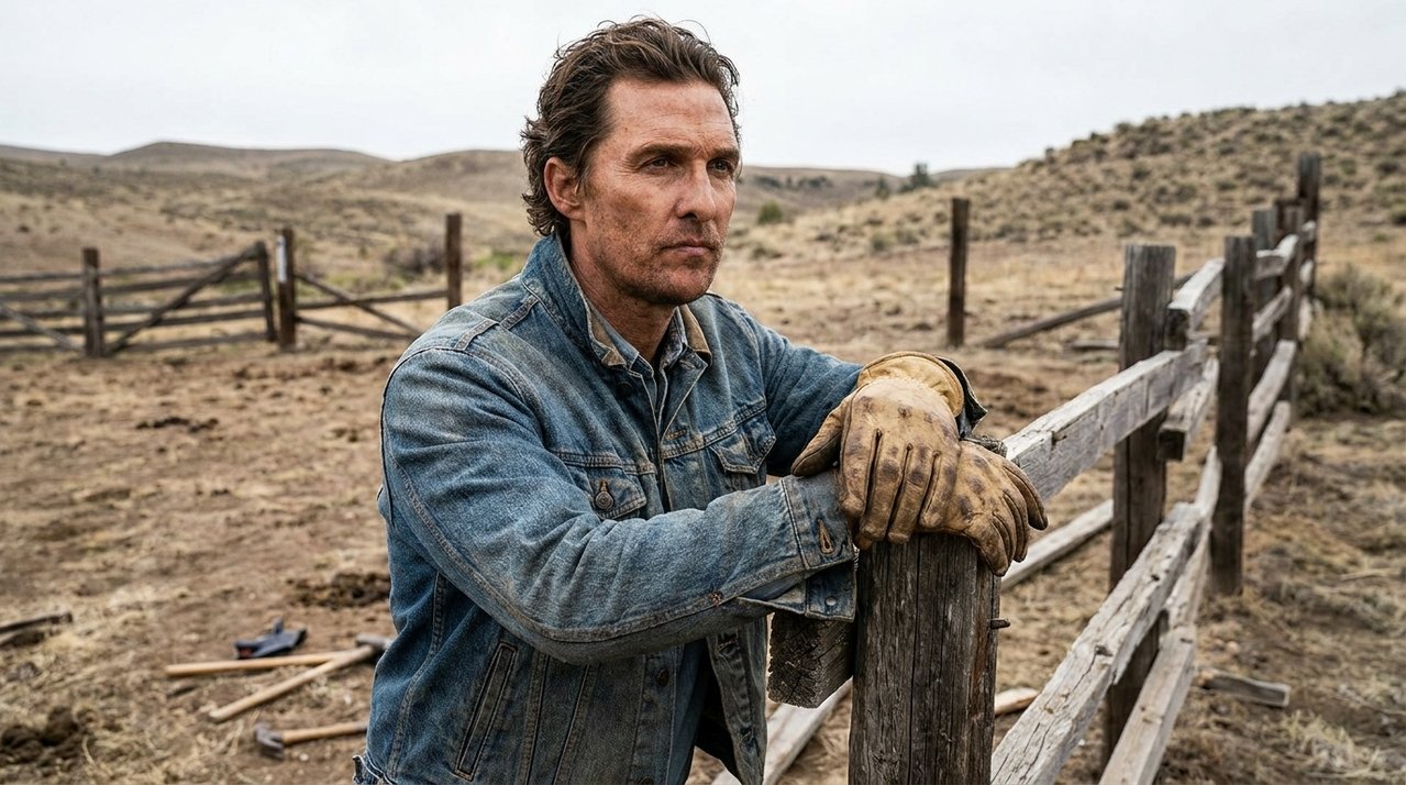 Matthew McConaughey foi direto sobre as dificuldades: “A vida não é fácil. Não tente fazer com que ela seja”