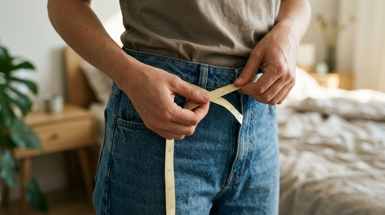 Quem começa a musculação para emagrecer pode perceber as roupas mais folgadas antes de ver mudanças na balança, e existe uma explicação para essa diferença