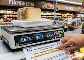 Consumidor nota peso de bandeja de isopor cobrado no quilo de queijo de R$ 80, aciona Procon e mercado é multado por cobrança indevida